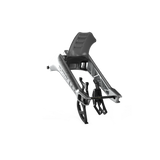 IZI Brothers complete Phase One kit for Sur-Ron Light Bee swingarm - raw side view 3/4