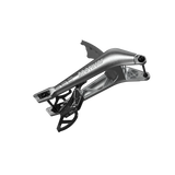 IZI Brothers complete Phase One kit for Sur-Ron Light Bee swingarm - raw bottom view angled