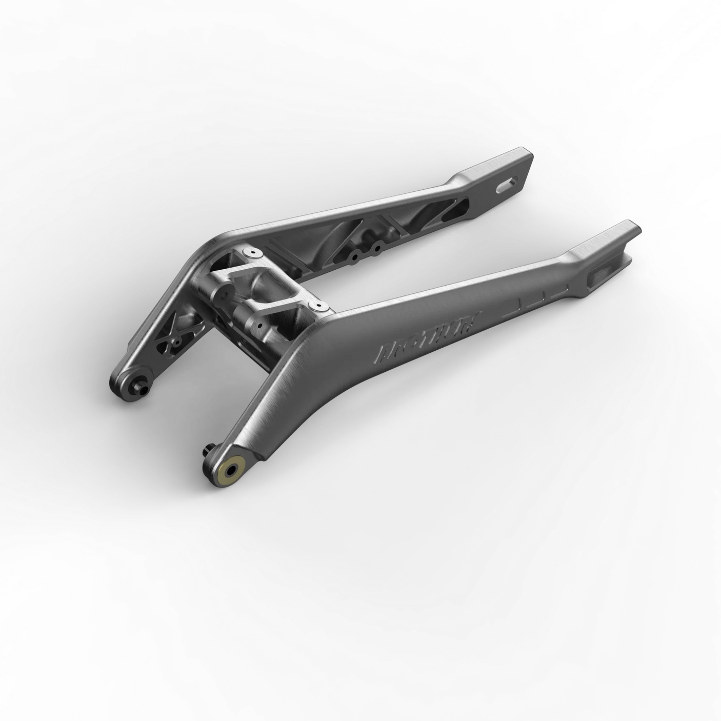 IZI Brothers Swingarm for Sur-Ron Light Bee - top view plunging - grey color