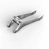 IZI Brothers Swingarm for Sur-Ron Light Bee - top view plunging - brushed color