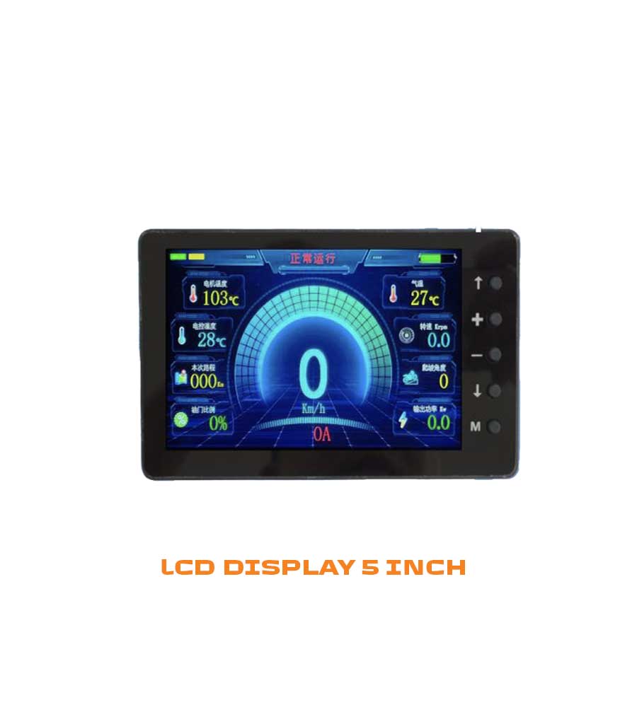 Moxin 5 inch LCD display for the S801100 wheelie controller
