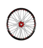 SM Pro Ultra Bee Wheels – Splatterkote Black With Red Splatter and Matte Spokes - EVFREAKSSM Pro Ultra Bee Wheels – Splatterkote Black With Red Splatter and Matte Spokes