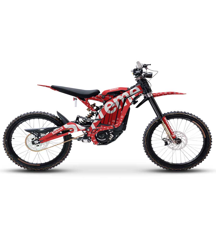 Graphics Supreme Style Red - Sur Ron Light Bee X - L1E – EVFREAKS